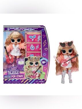 🆕 LOL Surprise Tween Neon Pop Stars Fashion Doll Thea Stars 10+ Surprises